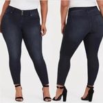 Torrid * Jegging Jeans Womens Plus 28 Short Dark Wash Casual Dark Romantic Pant* Photo 1