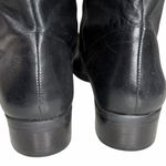 Markon Sandusky Boots 8 Black Leather Mid Calf Pull On Riding Western Equestrian Photo 6