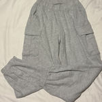 Aerie  Grey Waffle Cargo Knit Joggers Photo 0