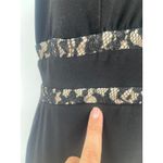 Sequin Hearts Y2K  Lace Full Length Dress Sz 7 Hoco Whimsigoth Lace Ruffle Halter Photo 9