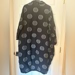 Cheyenne art to wear linen dress size s/m oversized button lagomorph Black Photo 4