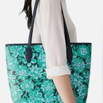 Kate Spade  Limited Edition Lori Tote Green Multi Floral Tote NWOT Photo 1