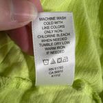 Maurice's  Womens Tank Top Shirt Sleeveless Pullover V Neck Neon Yellow XS Photo 9