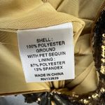 NBD Dinara Mini Dress Womens S Gold Sequin Asymmetrical Sparkly Night Out Party Photo 15