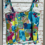 J.Crew Multicolor Camisole with Tie Straps Photo 0