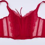 Victoria's Secret Dream Angels Unlined Lace Up Corset Top Size S-DD Fairycore Photo 5