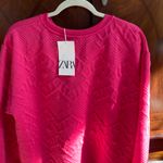 ZARA Pink Crewneck Photo 1