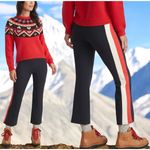 Marine layer  Archive Jordan Ponte Pants in Navy Red White 60s 70s Photo 1