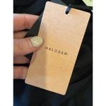 Halogen  Shirt Women 3X Black Chiffon Cross Front Long Sleeve Blouse‎ NWT Gothic Photo 9