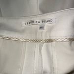 Veronica Beard  Pants Womens Size 12 White Gamila Straight Leg Classic Trouser Photo 4