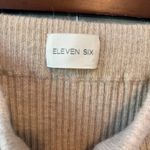 Eleven Six Womens‎ Nude Eve Knit Skirt Pencil Ribbed Alpaca Size Medium NWOT Tan Photo 5