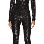 Show Me Your Mumu  Kitty Catsuit in Midnight Glitz fully sequined size small NWT Photo 0