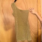 Pretty Little Thing  Gold One-Shoulder Dress Photo 1