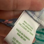 Lilly Pulitzer  Skipper Popover Wade and Sea Women’s Small Blue Green Photo 4