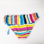 Bleu Rod Beattie NWT BLEU ROD BETTIE | Multi Color Stripe Sarong Waist Bikini Bottom Sz. 10 Photo 2
