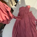 Birdy Grey Birdie Grey Grace Convertible Dress in Chiffon Rosewood Size Large NWT Photo 1