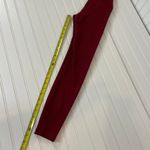 NWOT Take Life Further Burgundy High Waisted Leggings Sports Workout Size S Red Photo 5
