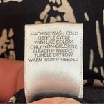 Christopher & Banks Christopher & Banks Black Red Full Zip Shirt Size Medium Giraffe Zebra Safari Photo 6