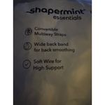 Brand New shapermint Essentials Women's M Full Coverage Bikini Top White Blue Size M Photo 5