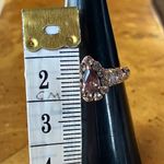 Color Changing Garnet Moissanite Sterling Silver Ring Size 7 Photo 7
