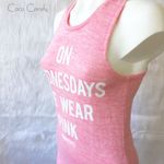 🔃On Wednesday We Wear Pink Mean Girls Shirt Size XS Photo 3
