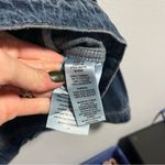 Good American Shearling Collar Denim Trucker Jacket Photo 4