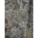 Mac Duggal NWT $798 20245 Appliqued Illusion Long Sleeve A Line Gown Size 12 Photo 8