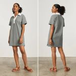 Everlane  Sage Green Collared Shirt Dress size medium Photo 2