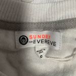 Sundry For Evereve White Gray Camo Print Terry Cotton Shirt Size XS Photo 1