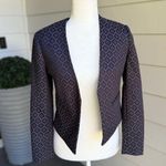 Banana Republic size 2P Geometric Patterned Black Jacket Photo 0