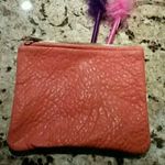 American Apparel leather carry all pouch orange Photo 0