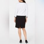 Le Suit Le‎ Suit - Whit and black Lining blazer top size 18 Photo 1