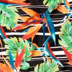 st. john's bay St John’s Bay Swimsuit Tropical One Piece Lace Up Plus 16 Photo 2