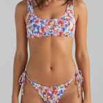 l*space L* Izzie Bralette Top (M) & Aubree Bitsy Bottom (S) - Flowers Forever Photo 0
