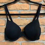 Auden The Everyday Bra Black‎ Size 32D Cotton Blend Comfort Lined Underwire Black Photo 0