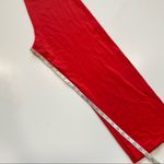 Vintage 70s Lorraine Candy Apple Red Lingerie Pajama‎ Medium Top Pants PJs Nylon Photo 4