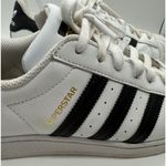 Adidas Womens  Superstar‎ White Black Classic Shell Toe Shoe / FV3284 / Size 9.5 Photo 1