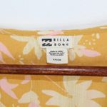 Billabong Wrap and Roll Floral Dress Bright Gold S Photo 4