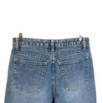 Boston Proper Women’s Flare Jeans Size 28 Blue Denim Split Hem Photo 1