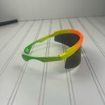 Sports Sunglasses Neon Wraparound Shield UV400 Unisex Yellow Photo 2