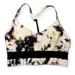Nike Dri Fit Tie Dye Marble Black White Racer Back Sports Bra Workout Photo 0
