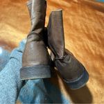 70 Post Paris Brown leather western boots Size 11 Photo 4