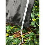 Wild Fable  Black Satin Midi Skirt Lace Trim Size Small Photo 8