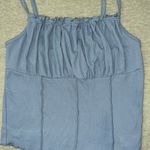 Chocolate USA Chocolate Cropped Faux Corset Tank  Photo 0