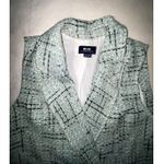 NWOT Anthropologie Maeve Green Tweed Double Breasted Blazer Vest Jacket Size 10 Photo 4
