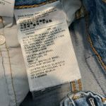 Levi's 501 button fly jean shorts distressed cut offs 25 W25 SH2 4374 Photo 9