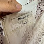 Madewell New Silk Convertible Straps Halter Dress in Echo Grid -Size 4 Photo 4