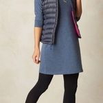 prAna  Soskia Blue Wool Blend Dress Small Photo 0