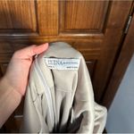 Mac Duggal  Satin Sleeveless Faux Wrap Ruched Gown Photo 8