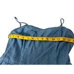 No Boundaries  chambray spaghetti strap blue Jean dress size small 3/5 Photo 4